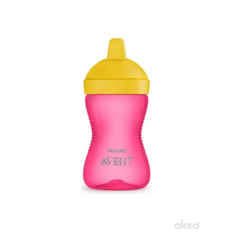 Avent Šolja sa tvrdim kljunom 300ml, roza