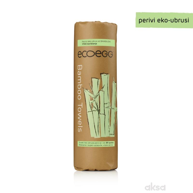 ECOEGG perivi eko-ubrusi od bambusa, 20 listova