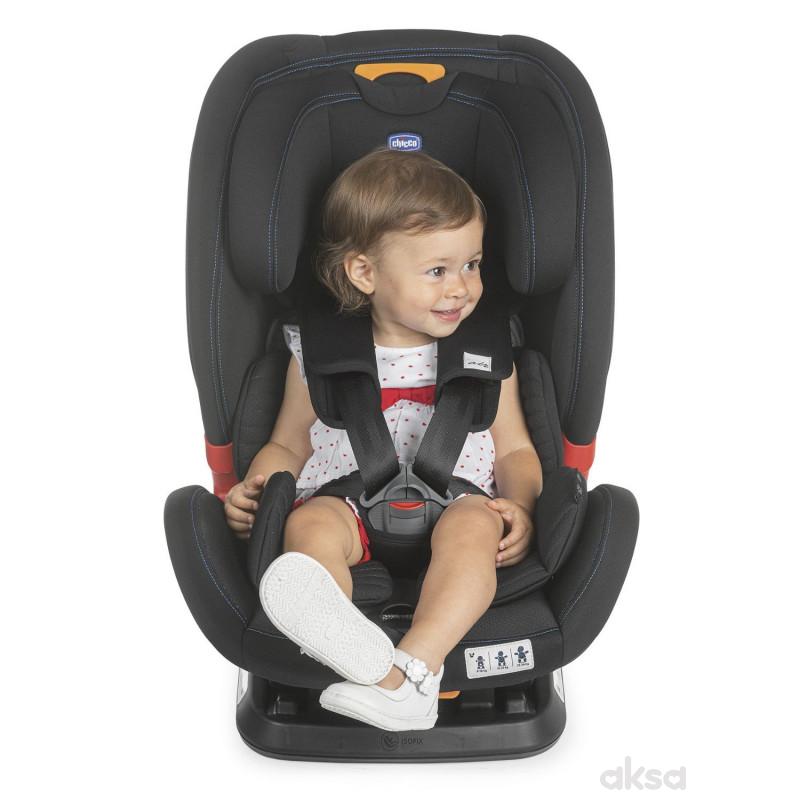 Chicco a-s (9-36kg) 1/2/3 Akita fix, black