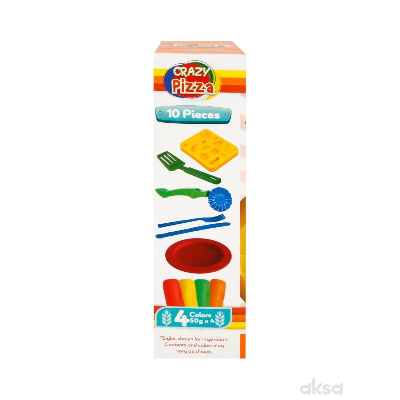 Sunman set CRAZY PIZZA 10 kom (4 boje/6 dodataka)