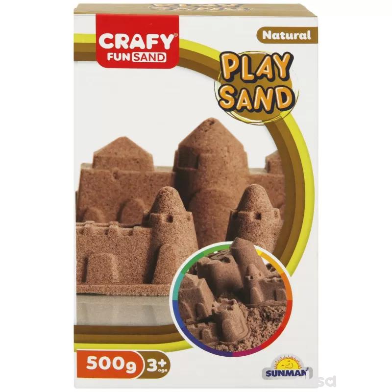 Sunman kinetički pesak 500 gr. braon boja