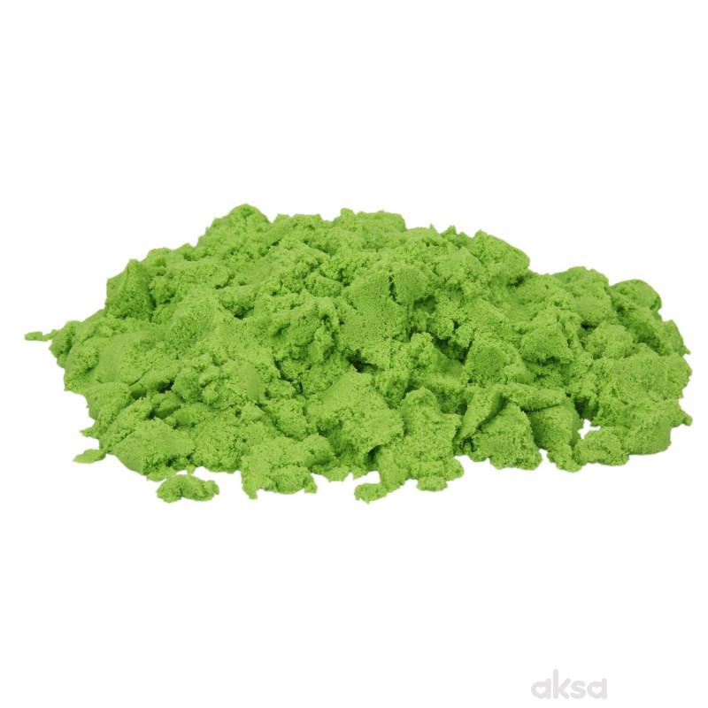 Sunman kinetički pesak 500 gr. zelena boja