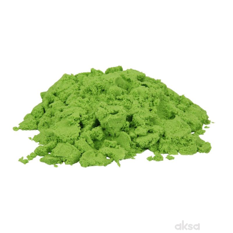 Sunman kinetički pesak 500 gr. zelena boja