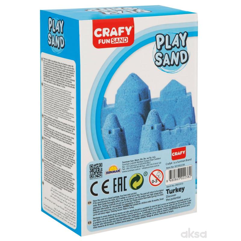 Sunman kinetički pesak 500 gr. plava boja