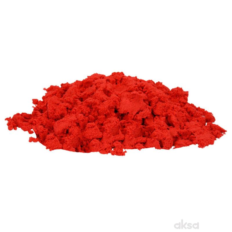 Sunman kinetički pesak 1000 gr. crvena boja 