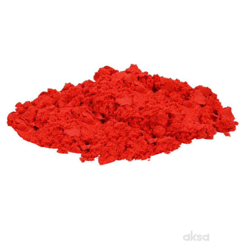 Sunman kinetički pesak 1000 gr. crvena boja 