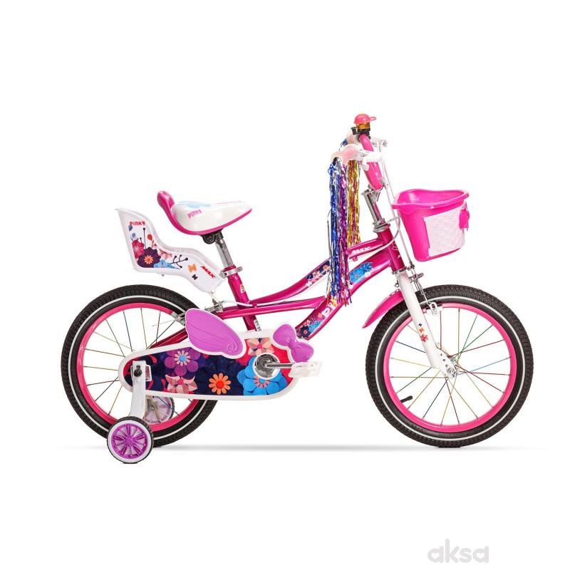 Bicikl devojcice MAX PINKY 16