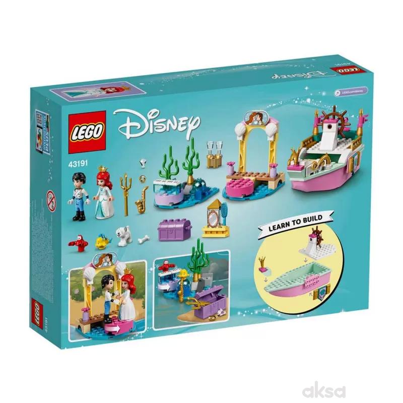 Lego Disney princess Ariels celebration boat
