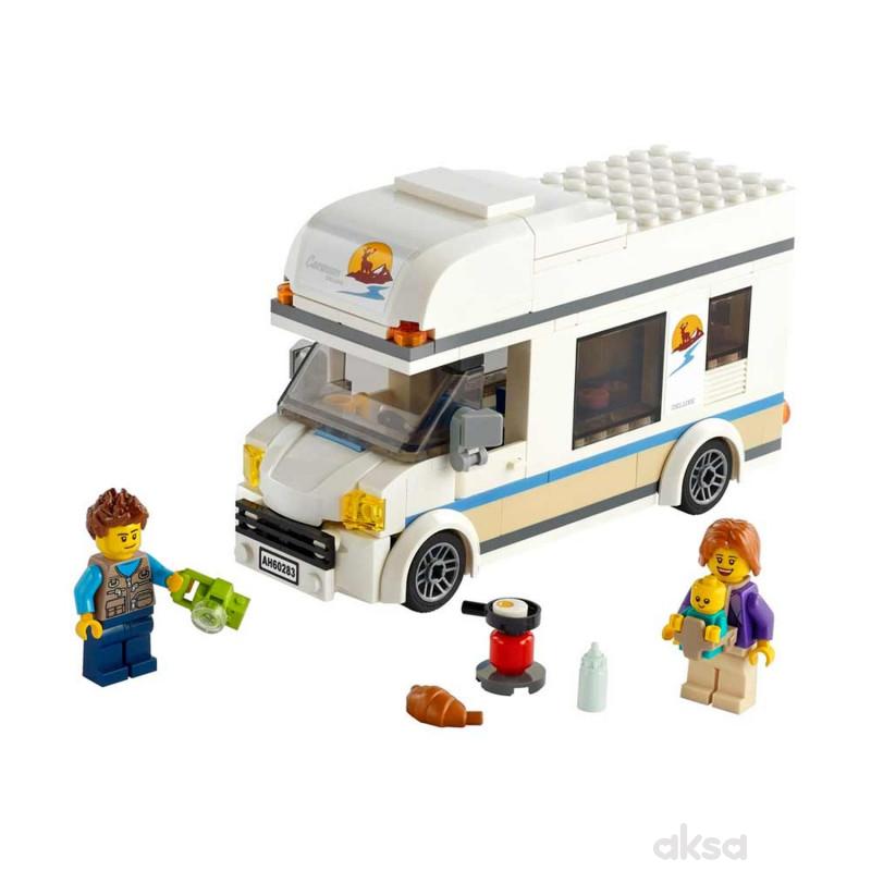 Lego City holiday camper van
