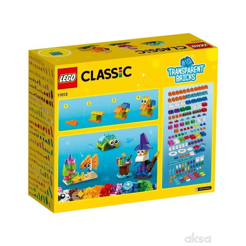 Lego Classic creative transparent bricks