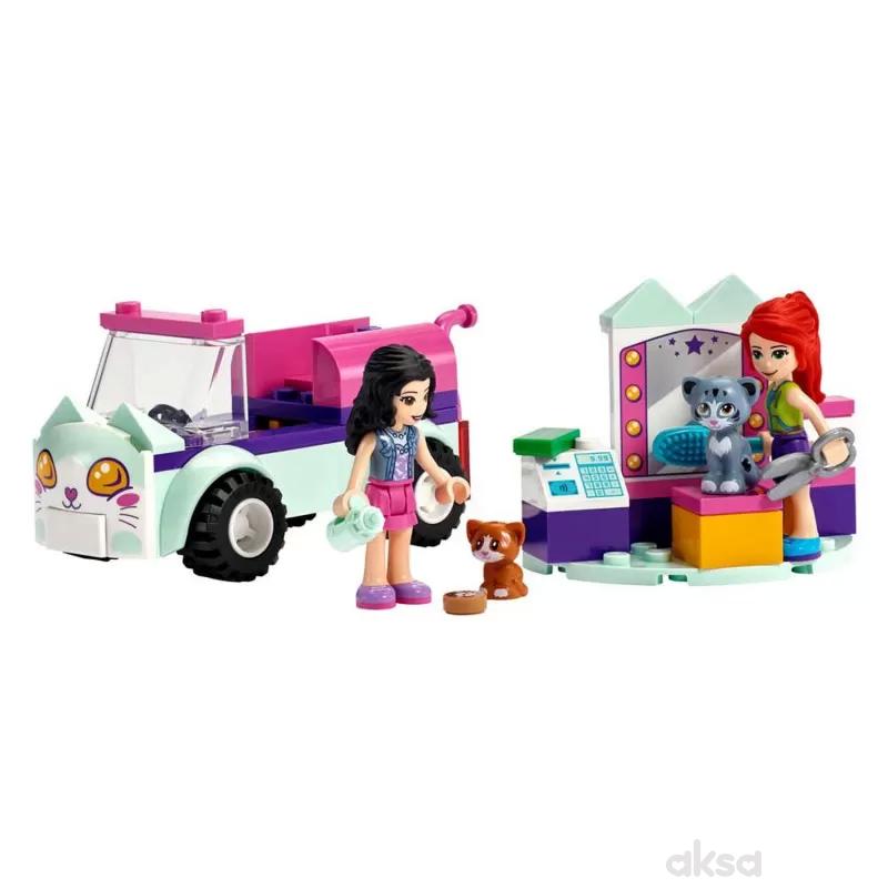 Lego Friends cat grooming car