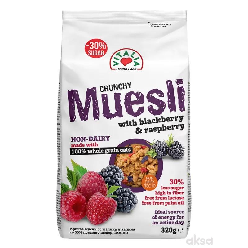 Vitalia Kranči musli malina 320g