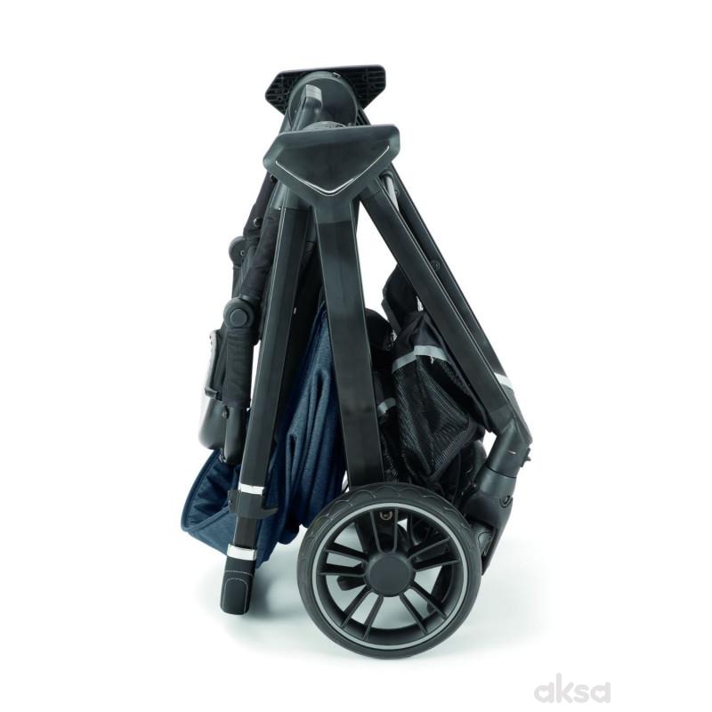 Pali trio sistem Pratic Blu Notte, crn ram chrome