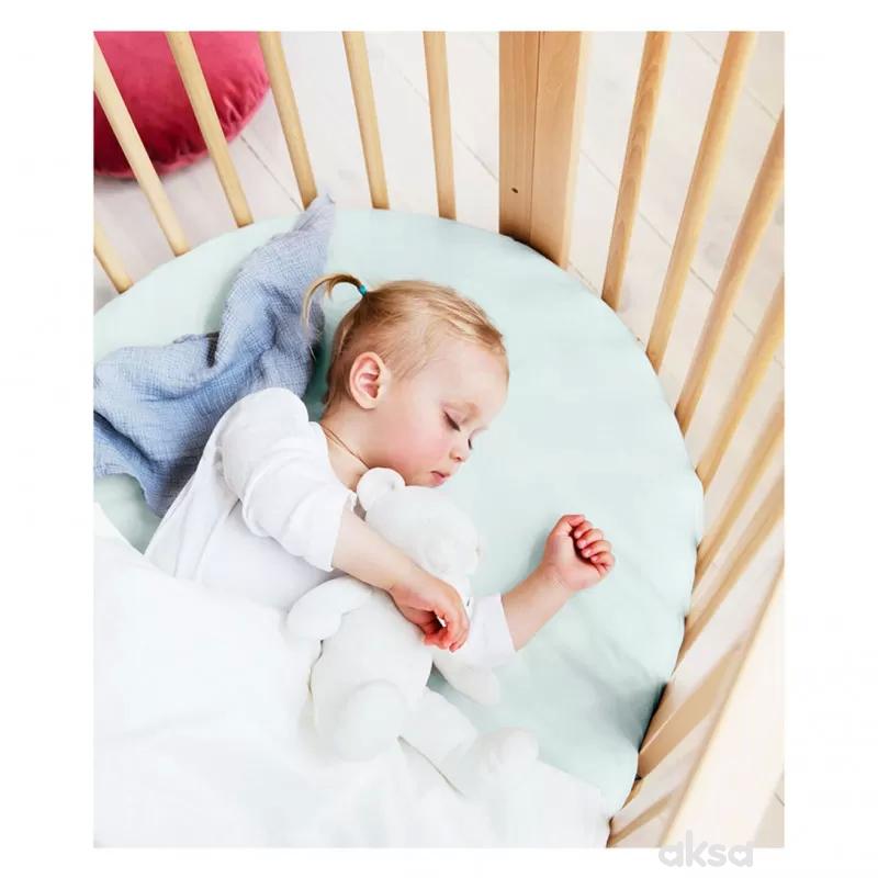 Stokke Sleepi Čaršav 120cm Powder Blue