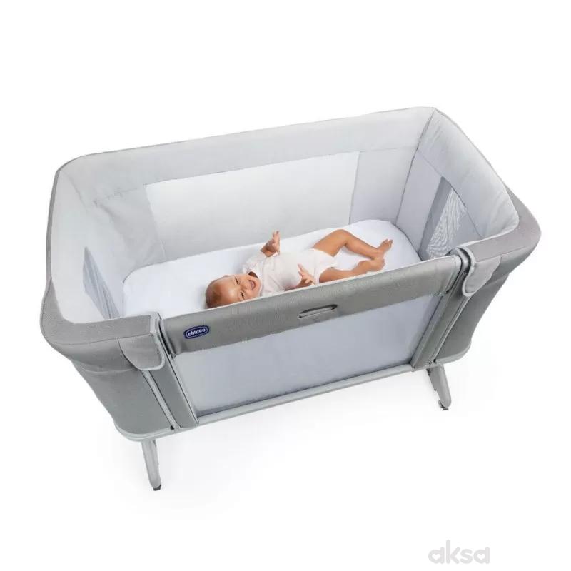 Chicco kolevka Next 2 Me Forever, Cool grey