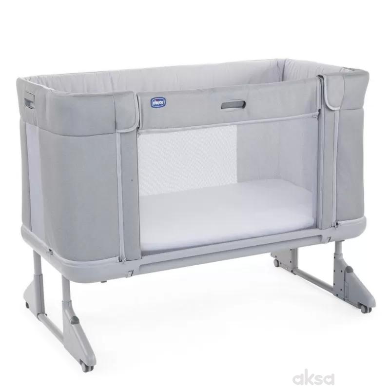 Chicco kolevka Next 2 Me Forever, Cool grey