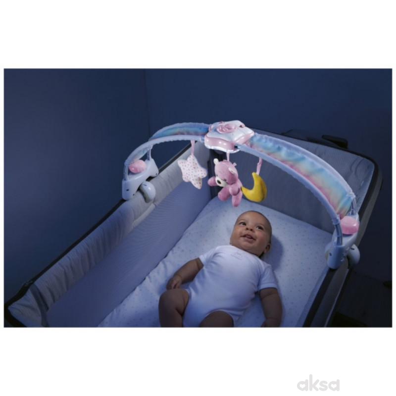 Chicco igračka luk u duginim bojama 2u1, roze