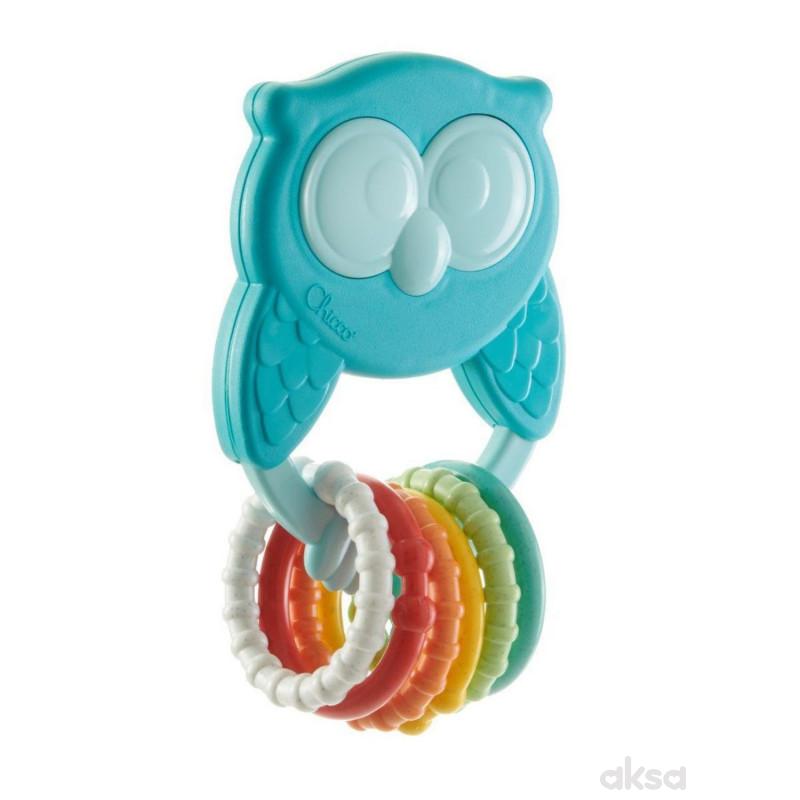 Chicco Eco zvečka u obliku sove