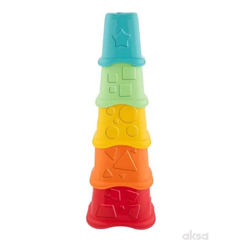 Chicco igračka Eco kupovi za slaganje