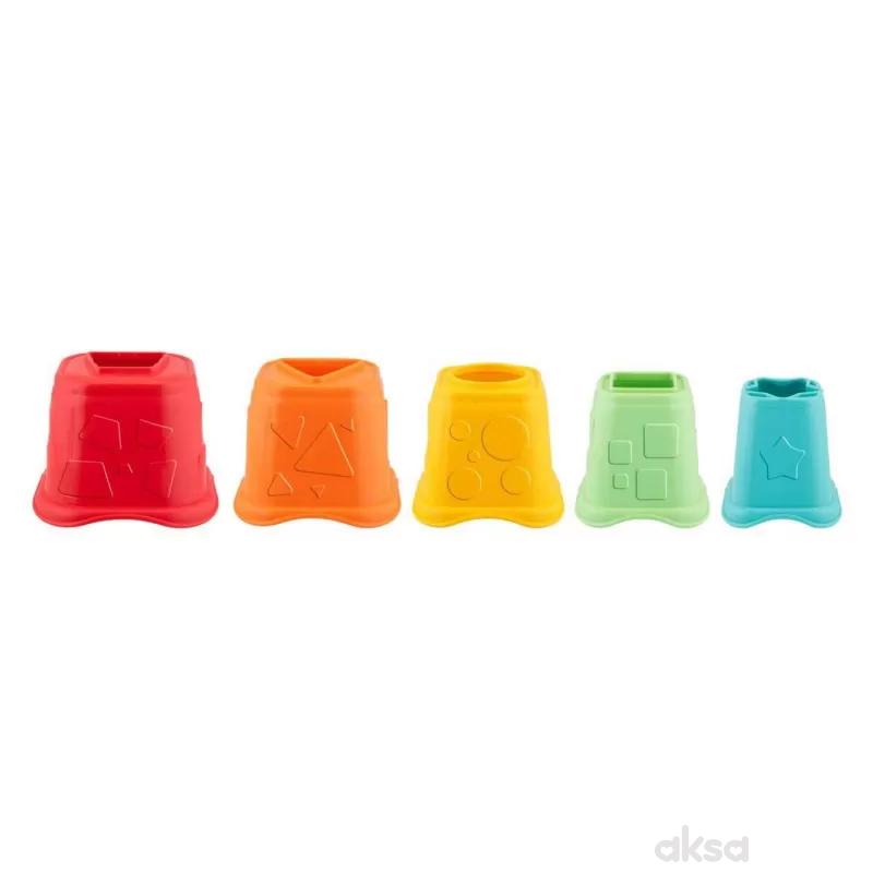 Chicco igračka Eco kupovi za slaganje