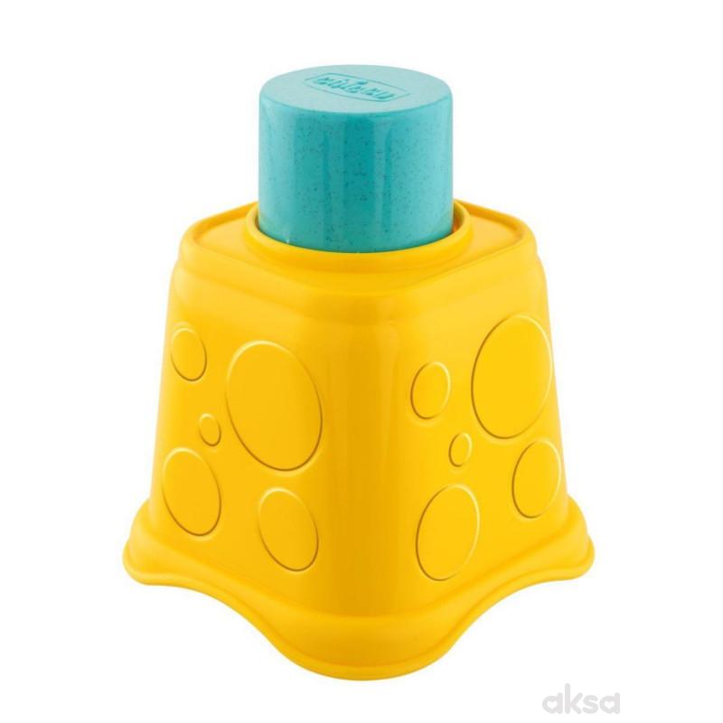 Chicco igračka Eco kupovi za slaganje