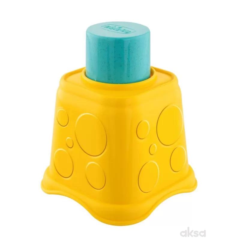 Chicco igračka Eco kupovi za slaganje