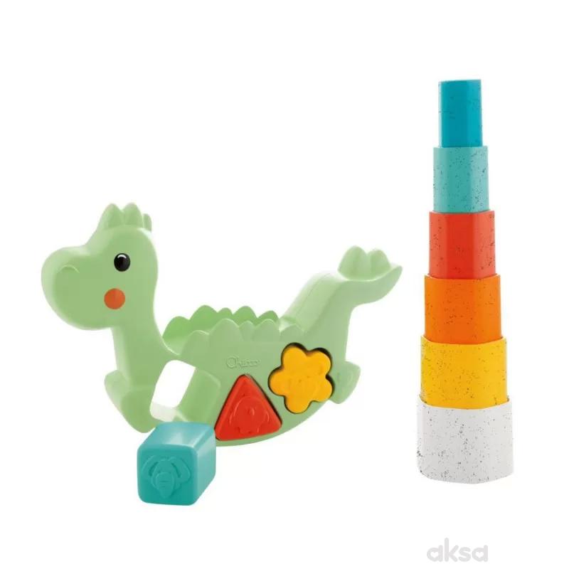 Chicco igračka Eco umetaljka Dino