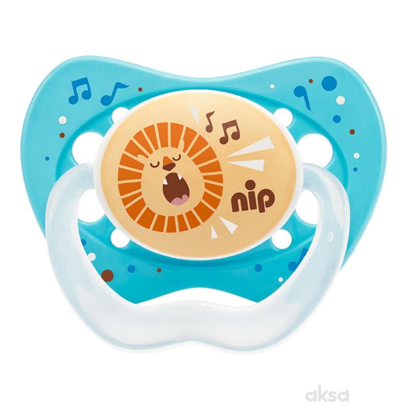 Nip laža Life,silikon 0-6m,2 kom, dečaci