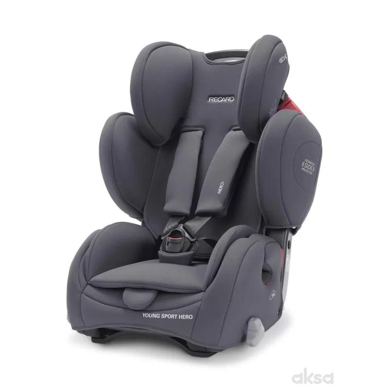 Recaro a-s 1/2/3(9-36kg) YoungSportHero simp grey