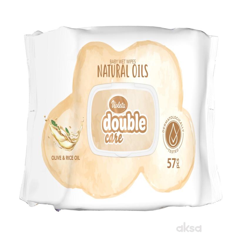 Violeta baby vlažne maramice oil care 57 kom