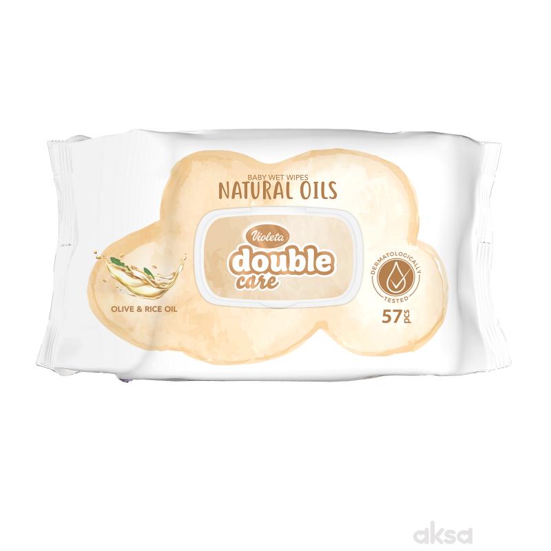 Violeta baby vlažne maramice oil care 57 kom