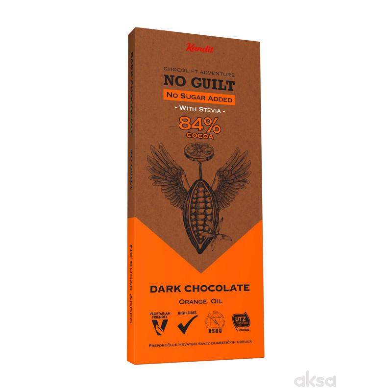 KANDIT No Guilt DARK no sugar added 80g