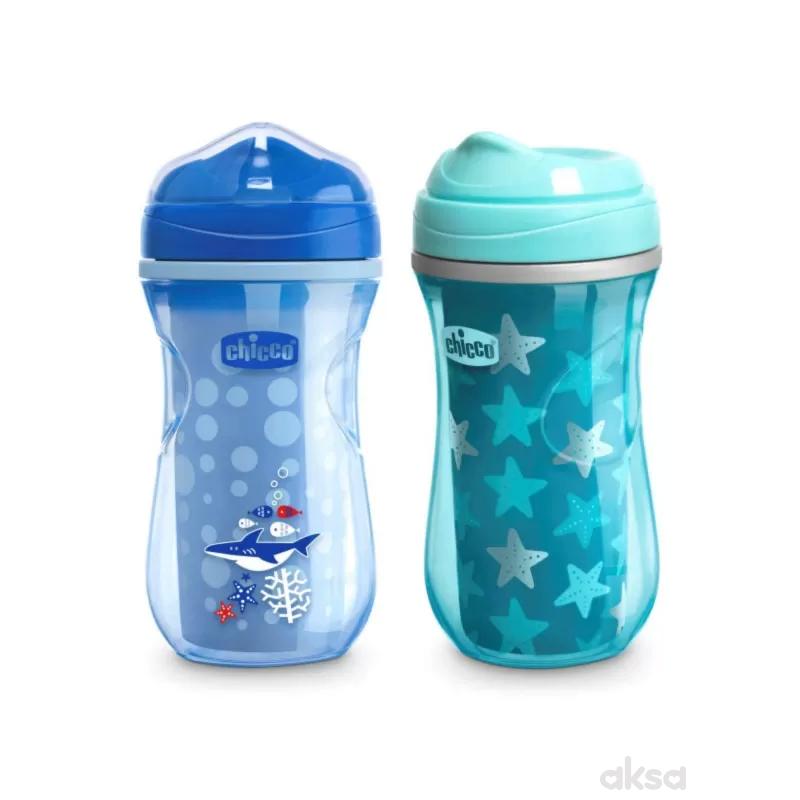 Chicco čaša 14m+, active cup, plava