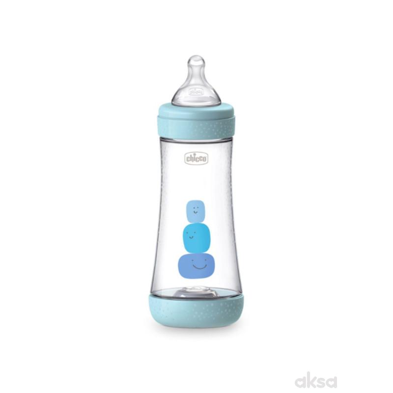 Chicco P5 flašica plava 4m+, 300ml
