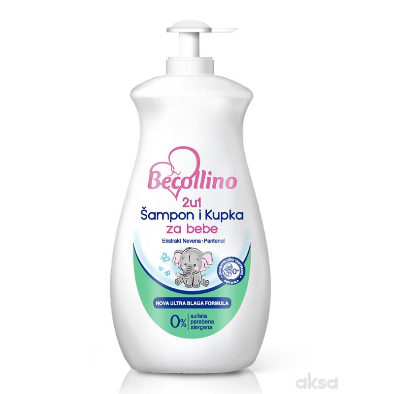Becollino Šampon kupka za bebe2u1 500ml