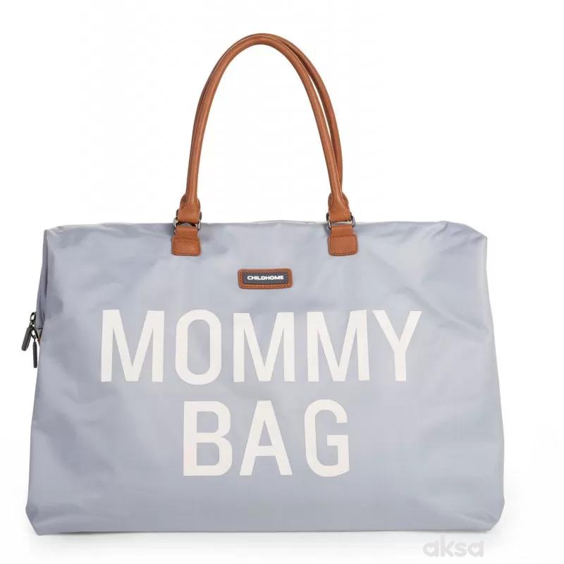 Child home Mommy Bag Big, Ručna torba siva