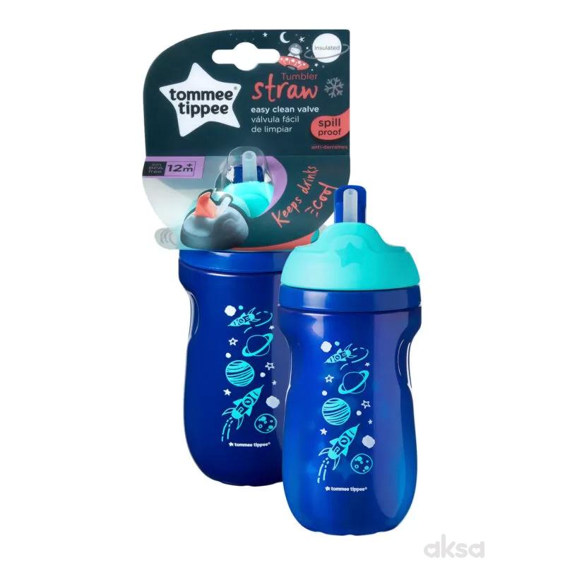 Tommee Tippee Strawcup plava 12M 