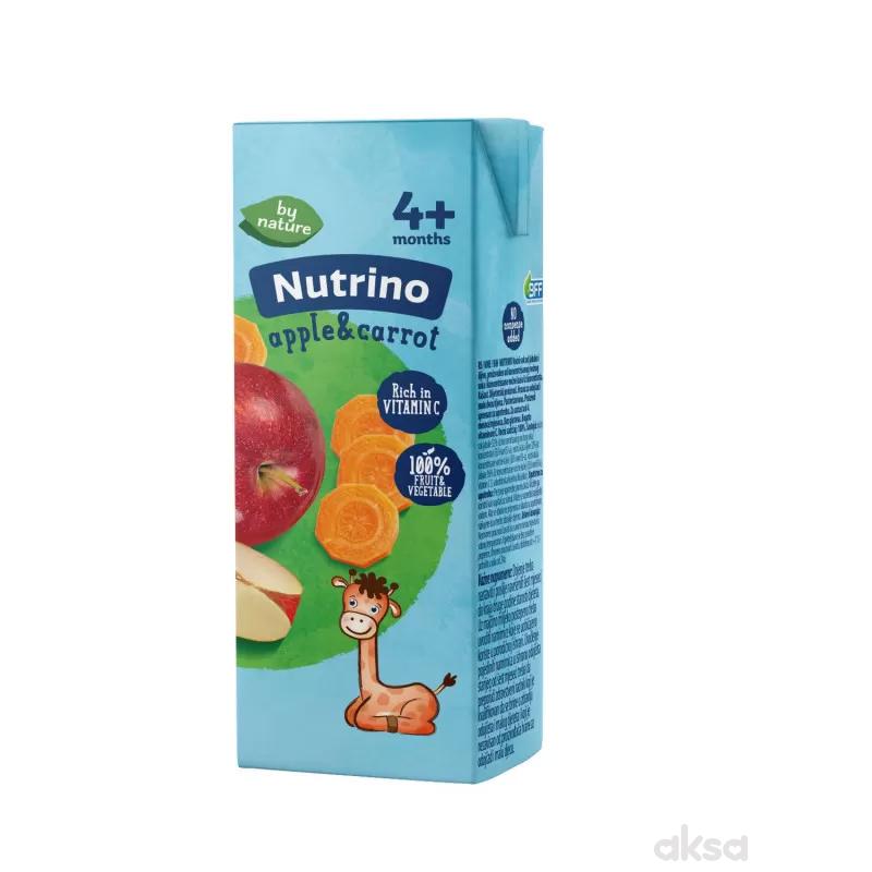 Nutrino sokić jabuka i šargarepa 200ml