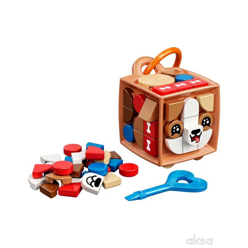 Lego Dots Bag Tag Dog