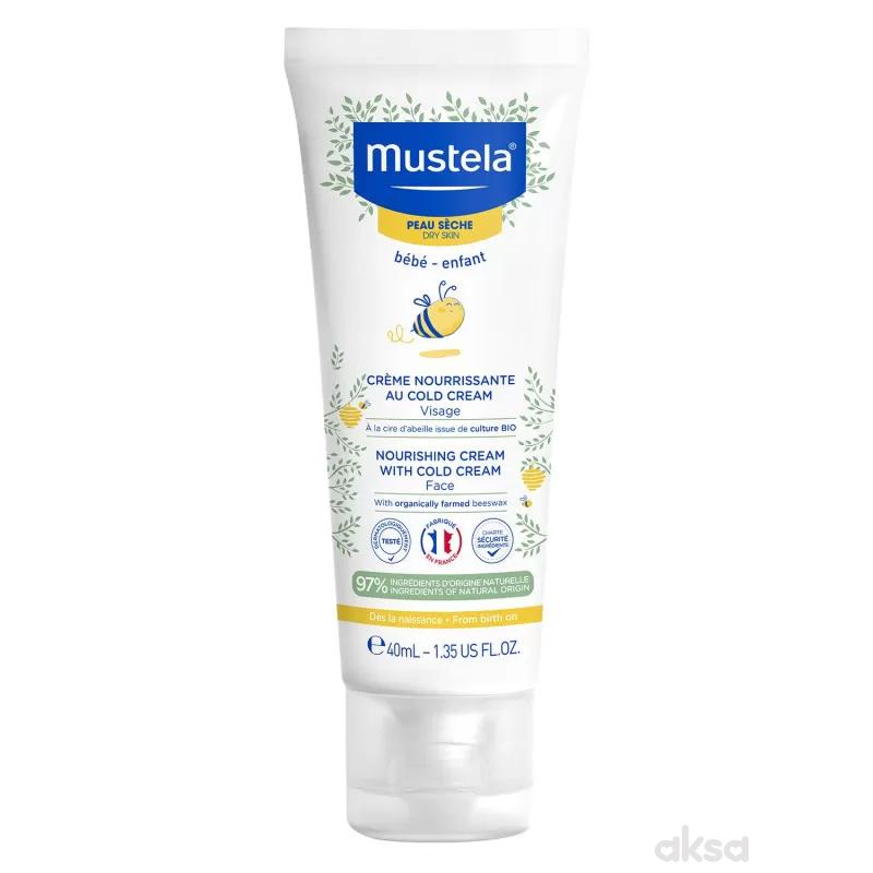 Mustela Hranljiva cold krema za lice 40ml