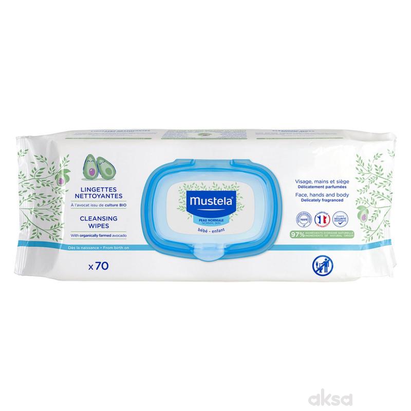 Mustela Vlažne maramice za brisanje 70kom