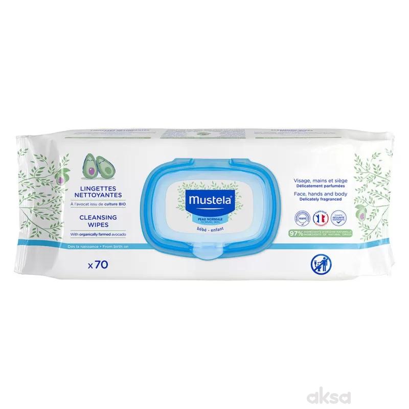 Mustela Vlažne maramice za brisanje 70kom
