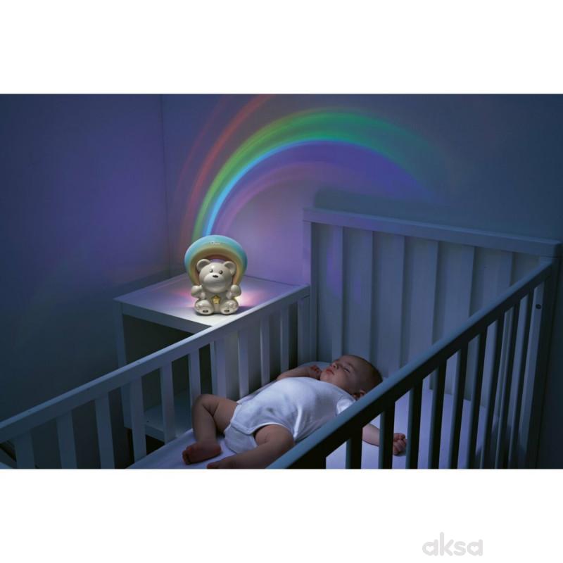 Chicco projektor meda u duginim bojama, bež