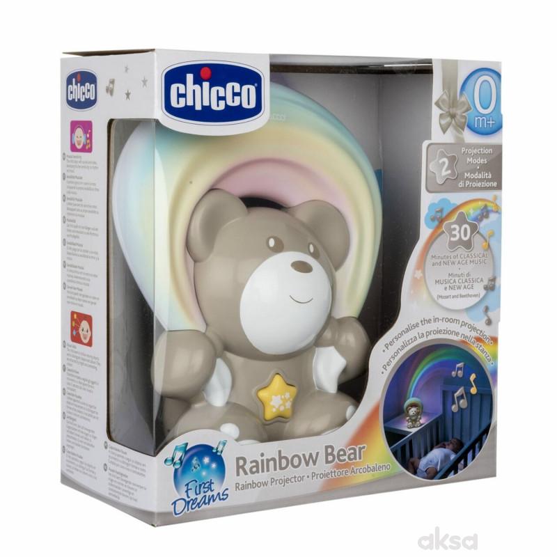 Chicco projektor meda u duginim bojama, bež