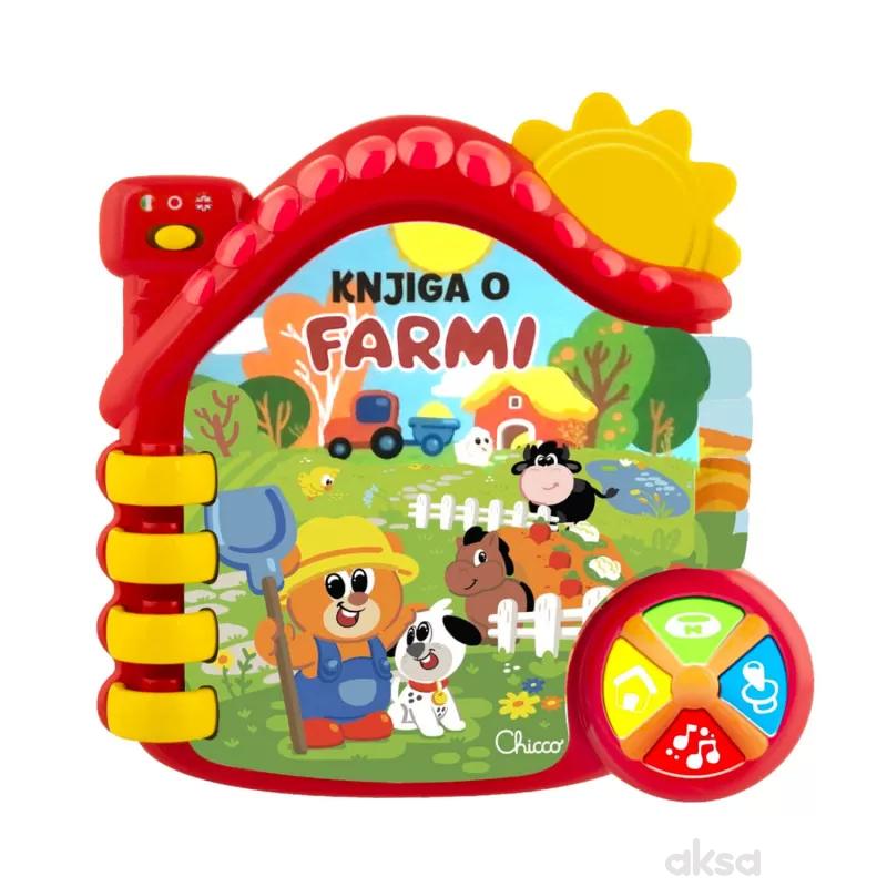 Chicco igračka knjiga o farmi 