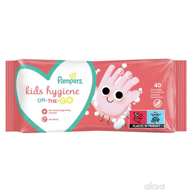 Pampers kids hygiene vlažne maramice 40kom