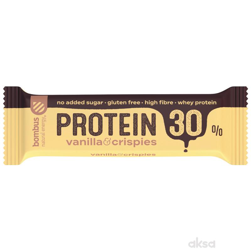 Bombus Protein 30% vanila&crispy 50g