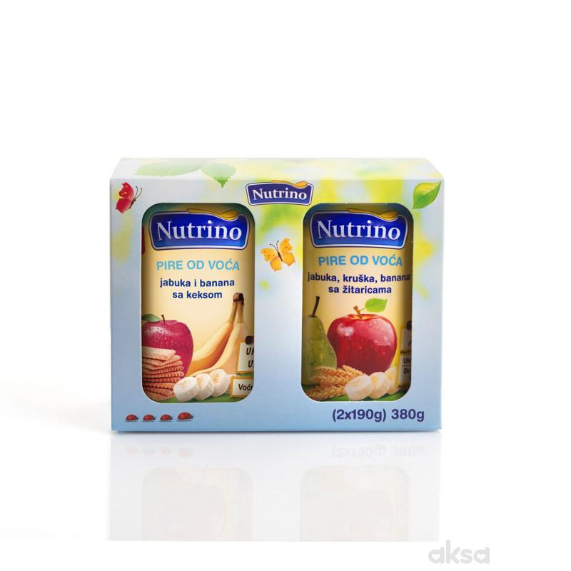 Nutrino kopak jab/kr/ban/žit, jab/ban/keks 2x190g