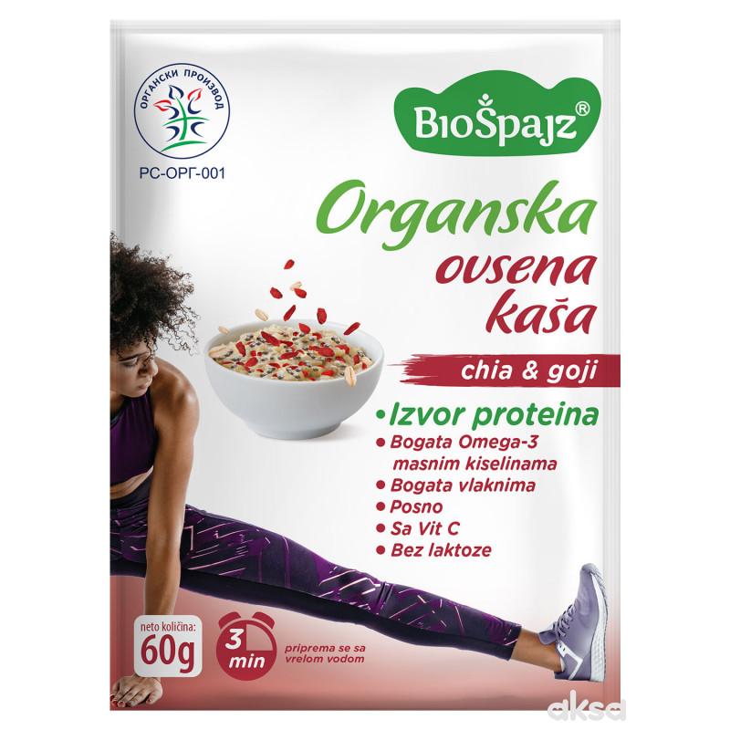 BioŠpajz Ovsena kaša Chia&Goji 60g BIO