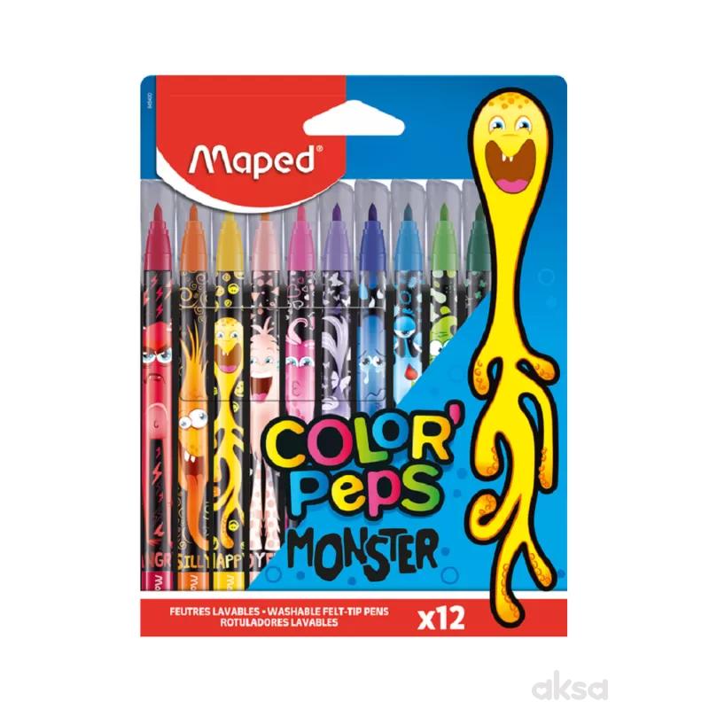 Flomasteri 12/1 Monster Maped